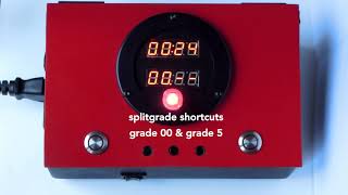 fstop timer  LED variable contrast control [upl. by Hopper]