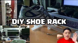 AWESOME DIY PVC Shoe Rack [upl. by Nosneb]