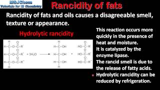 B3 Rancidity of fats and oils SL [upl. by Lat]