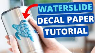 The Only Waterslide Decal Paper Tutorial Youll Ever Need [upl. by Harelda]