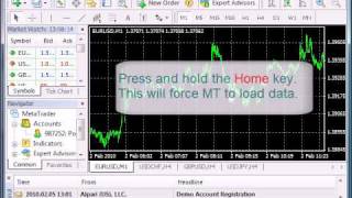 Import Data from MetaTrader to Forex Strategy Builder [upl. by Arakawa]