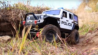 RC Car Sand OFF Road 4x4 – Axial SCX10 [upl. by Terpstra803]