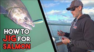 How to JIG for Salmon  Complete in Depth Guide for Beginners 🎣 [upl. by Geffner]