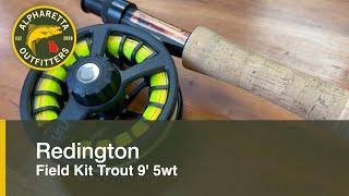 Redington Field Kit  Trout 9 5wt  Product Review [upl. by Klaus]