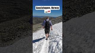 Gaustatoppen Norway Gaustabanen hiking trip mountains trails summer [upl. by Abil252]