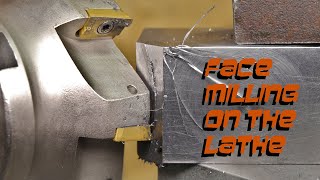 Testing a cheap chinese face mill on a vintage lathe [upl. by Nnaecarg]