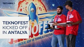 TEKNOFEST Youth Compete at Türkiyes Tech Festival in Antalya [upl. by Card]