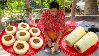 সুজি দিয়ে যে এত সুন্দর ভাপা পিঠা বানানো যায় দেখলে অবাক হয়ে যাবেন  Sujir bhapa pitha recipe [upl. by Beutler104]