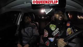 QUEENZFLIP  AYOOPAUSE 2  CANIBUS  2ND ROUND KO [upl. by Ytsirc]