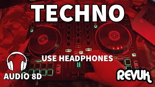 8D Techno Mix  8D AUDIO USE HEADPHONES [upl. by Monika]