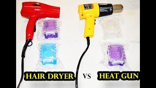 Hair Dryer vs Heat Gun [upl. by Yetac]