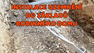 Elektrická instalace  Instalace uzemnění do základů rodinného domu [upl. by Retrac]