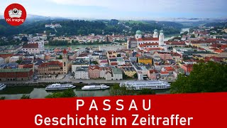 Passau  Geschichte im Zeitraffer  Spuren der Geschichte in der heutigen Stadt [upl. by Etnaud]