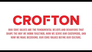 Crofton Industries  Core Values [upl. by Kizzee]