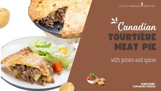 Tourtiere A Traditional Recipe from Quebec Canada [upl. by Talbott683]