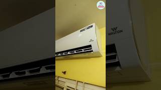 WALTON AC Installation  ওয়ালটন এসি ফিটিং  WALTON AC review [upl. by Rosena334]