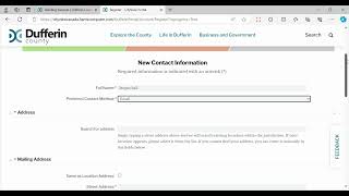Create a Dufferin County Building Portal account [upl. by Curr]