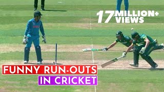 Top 10 Funniest RunOuts in Cricket History  Cricket 18 [upl. by Ammann408]