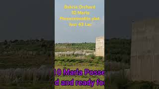 In Bahria Town Rawalpindi Phase 8 Bahria Orchard Fully developed plot Possessionable plot [upl. by Geanine]