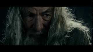 LOTR The Fellowship of the Ring  Extended Edition  Gandalf speaks to Frodo in Moria [upl. by Eniala911]