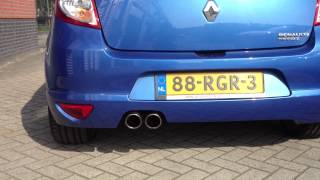 Renault Clio GT Exhaust [upl. by Nodal54]