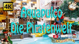 Aquapulco Die Piratenwelt Eurothermen Resort Bad Schallerbach 4K [upl. by Duggan]