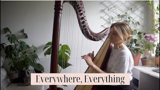 Everywhere Everything by Noah Kahan Violin and Harp Instrumental [upl. by Maxy]