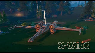 XWing Lego Fortnite [upl. by Cammie997]