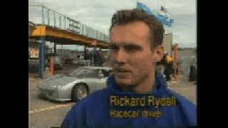 96  Rickard Rydell test Koenigsegg CC prototype  Anderstorp Raceway [upl. by Oaoj]