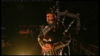 Lone Piper  Edinburgh Military Tattoo 2009 [upl. by Cogn722]