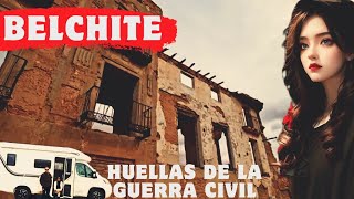 119 ‼️BELCHITE Zaragoza en 4K 👉QUÉ VER en Belchite Área de AUTOCARAVANAS Guía y TURISMO 💃🕺💃🕺 [upl. by Maon600]