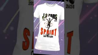 tshirt design sprint paris 2024 [upl. by Avin489]