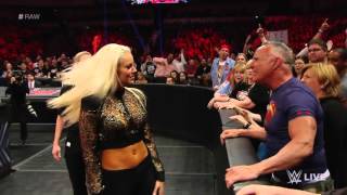 Maryse Returns To Raw  WWE 2016 HD [upl. by Soraya]