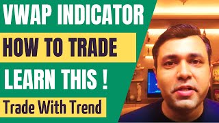 INTRADAY Trading With VWAP Indicator VWAP Trading Strategy 🔥🔥 [upl. by Renzo606]