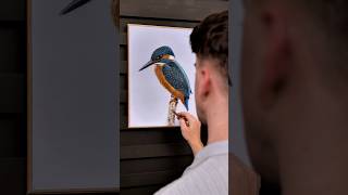 Kingfisher Drawing  Soft pastels amp Pastel Pencils [upl. by Tnomad]