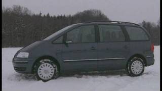 VW Sharan 19 TDI Papis Liebling im MotorvisionTest [upl. by Phoebe296]