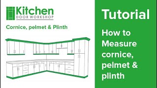 How to measure cornice pelmet and plinth  Tutorial 2019 [upl. by Lustick831]