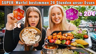 SuperWürfel bestimmt 1 Tag unser Essen in neuen Restaurants 😱 mit madlinactv2560 [upl. by Uwton]