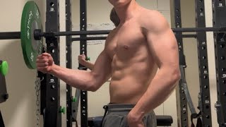 Neutral grip pull ups for 7 60lbs 275kg [upl. by Eybbob]