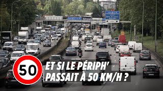 Paris  le périph à 50 kmh  « Pourquoi pas la marche arrière » [upl. by Elwira]