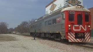 CN 1501  RDC1 Track Geometry Vehicle [upl. by Krause]