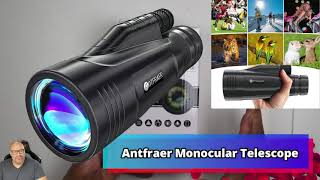 HD Monocular Telescope for Adults with Smartphone Holder [upl. by Asia]