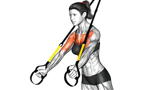 The Best TRX Exercises  Suspension Training Workout [upl. by Ledda]