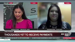 Update on SASSA grant delays interview on Newzroom Africa 140923 [upl. by Kerwin]