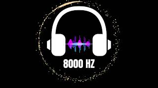 Tinnitus Sound Therapy 8000 Hz  Tinnitus Relief In 15 Min  Pure Binaural Beats Frequency [upl. by Themis]