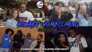 Howard Homecoming 2023 ft Diddy Offset Paige Hurd etc YARDFEST TAILGATE PARTIES STEP SHOW [upl. by Attennaej]