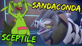 Sceptile and Sandaconda Pokemon VGC 2024 Scarlet and Violet Competitive Regulation G Wifi Battle [upl. by Vala]