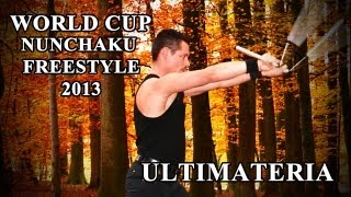 Nunchaku Ultimateria  World Cup freestyle 2013 [upl. by Stefanac]