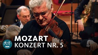 Mozart  Violinkonzert Nr 5 ADur  Pinchas Zukerman  Cristian Măcelaru  WDR Sinfonieorchester [upl. by Emmalee]