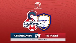 📹🐏  Cimarrones vs Tritones  Liga Premier  Jornada 6 [upl. by Hayyim]